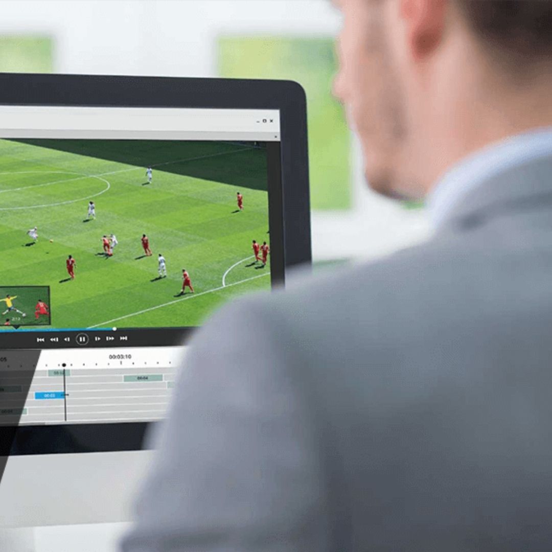 Video analiza gry zawodnika w programie SportLiveTag